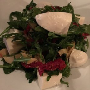 Gluten-free salad from Arte Cafe